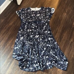 Floral Navy Womens Dress